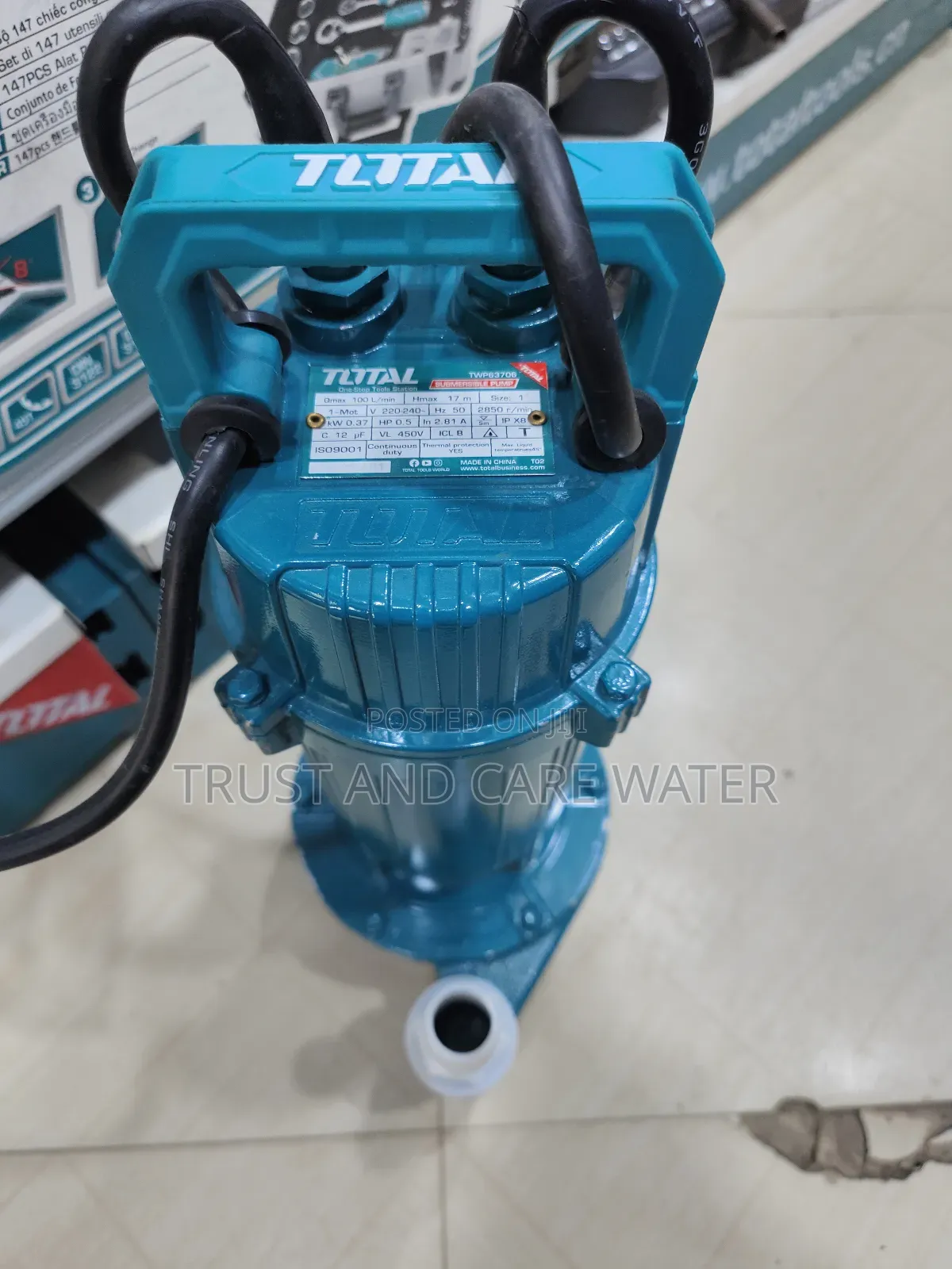 Total Submersible Pump 1hp