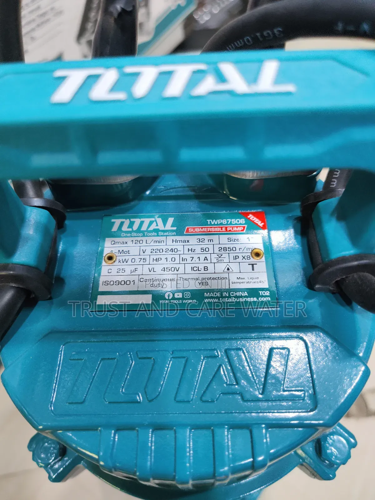 Total Submersible Pump 1hp