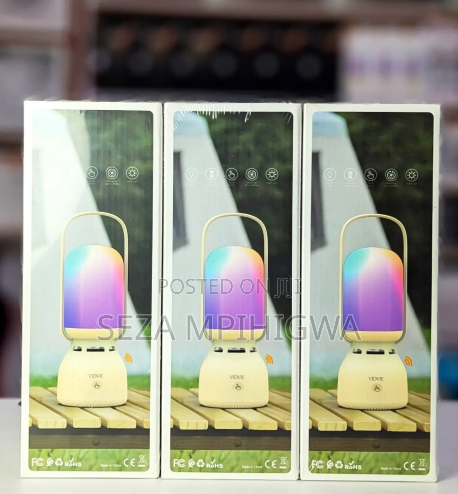 *Vidvie Speaker + Light