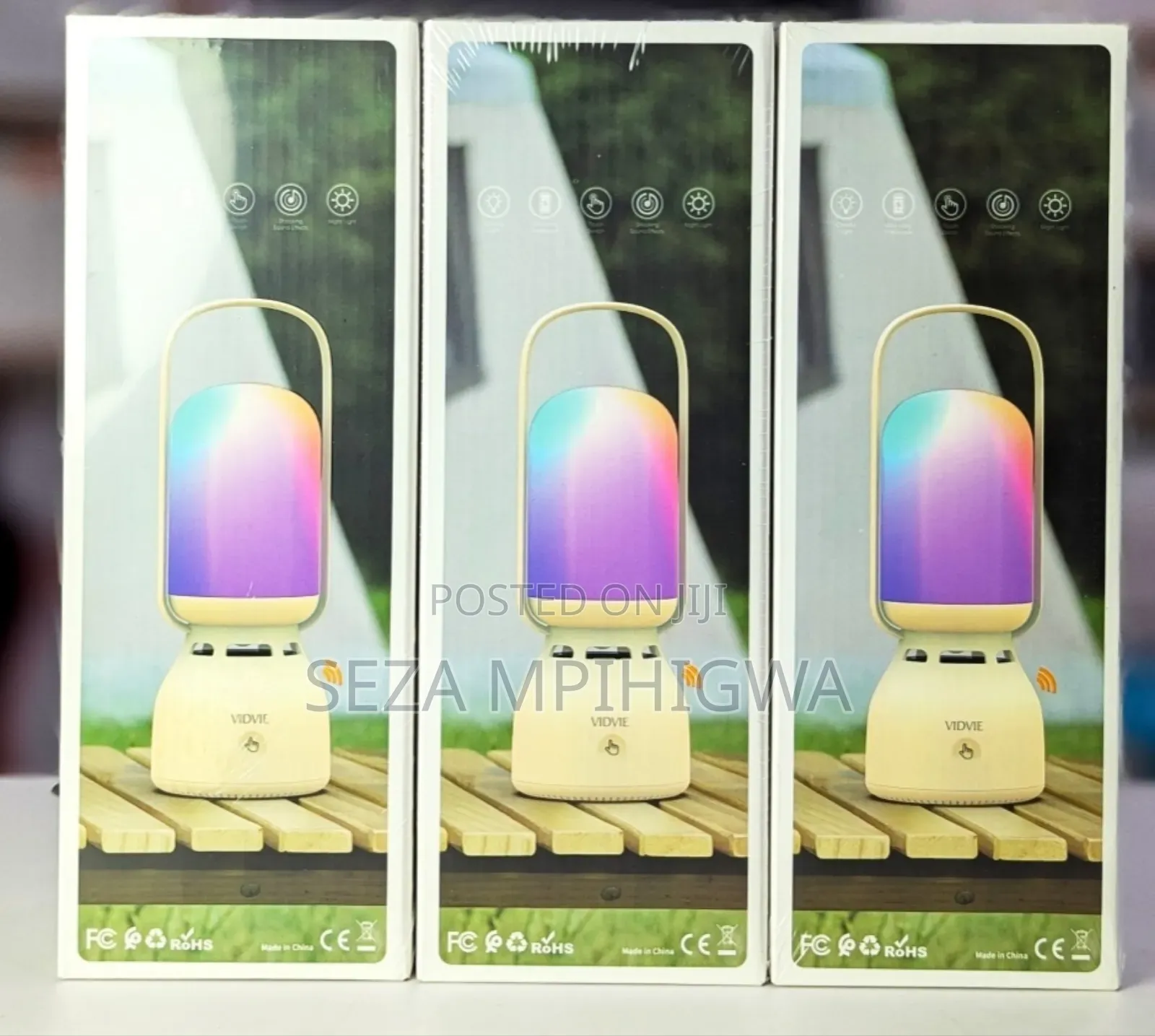 *Vidvie Speaker + Light
