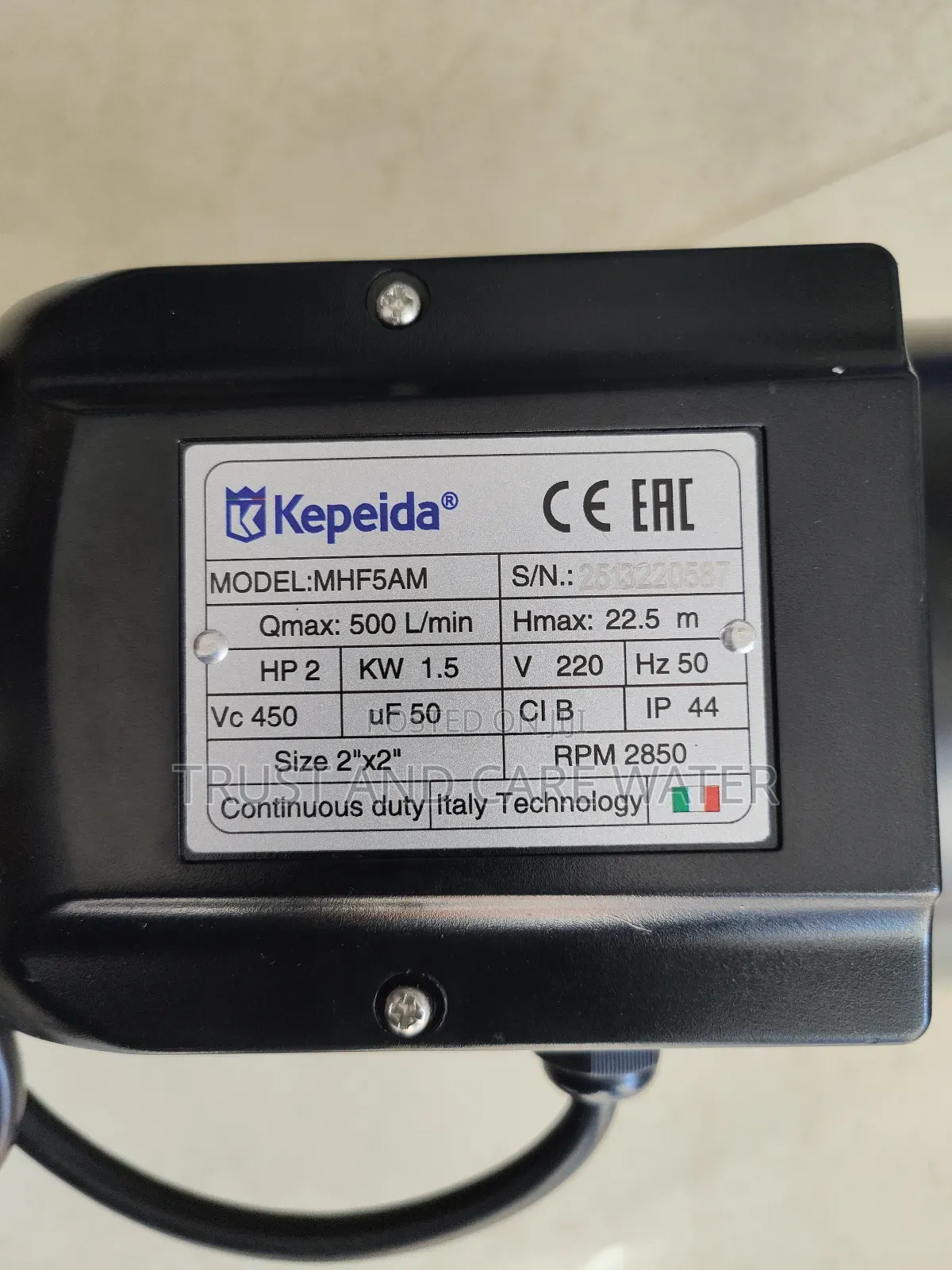Kepeida Surface Pump 2hp (2inch)