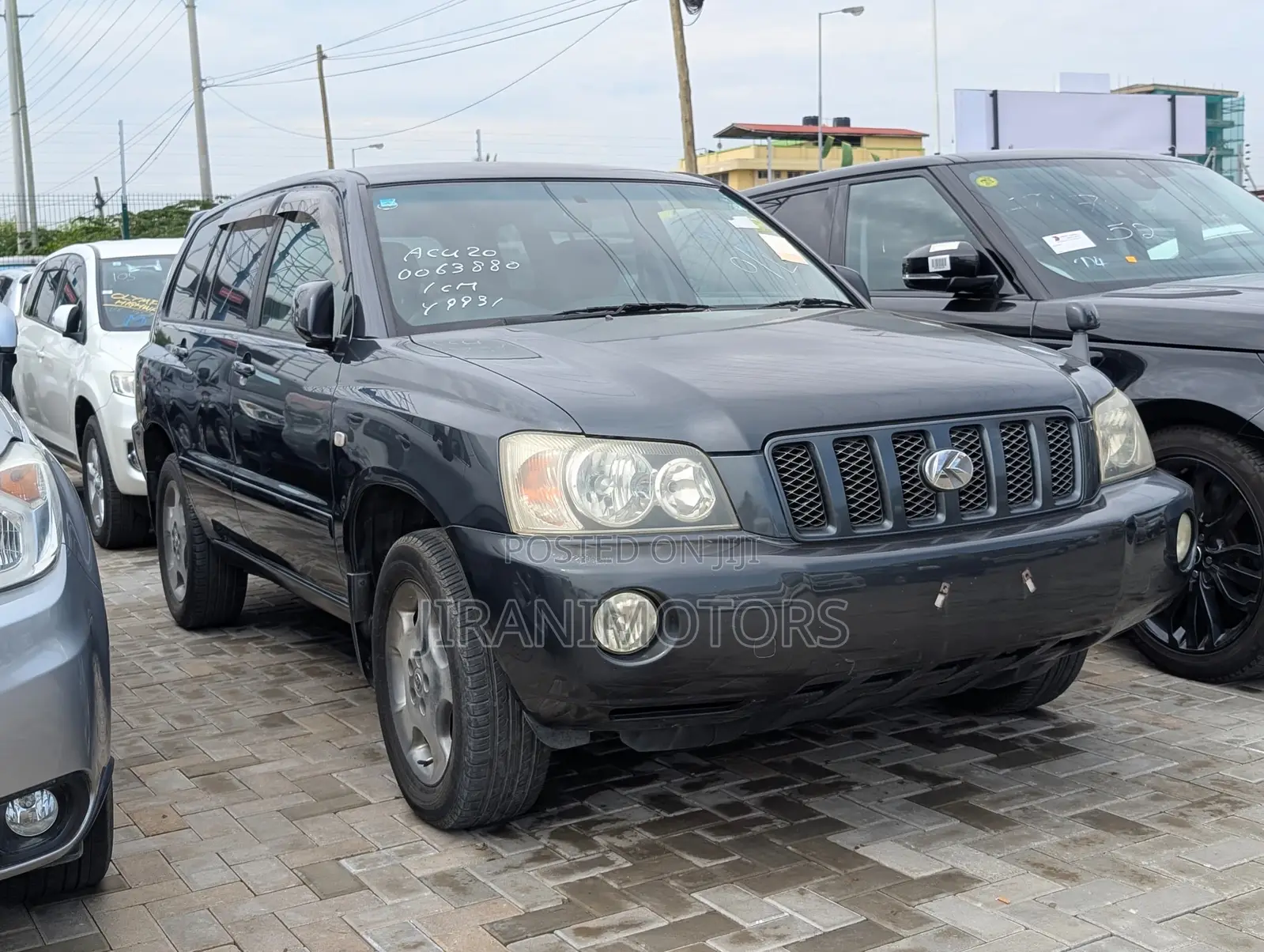 Toyota Kluger 2002 Black