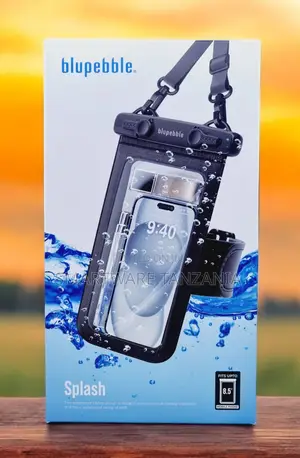Blupebble Splash Ipx8 Waterproof Phone Pouch 8.5 Inch Armband Strap