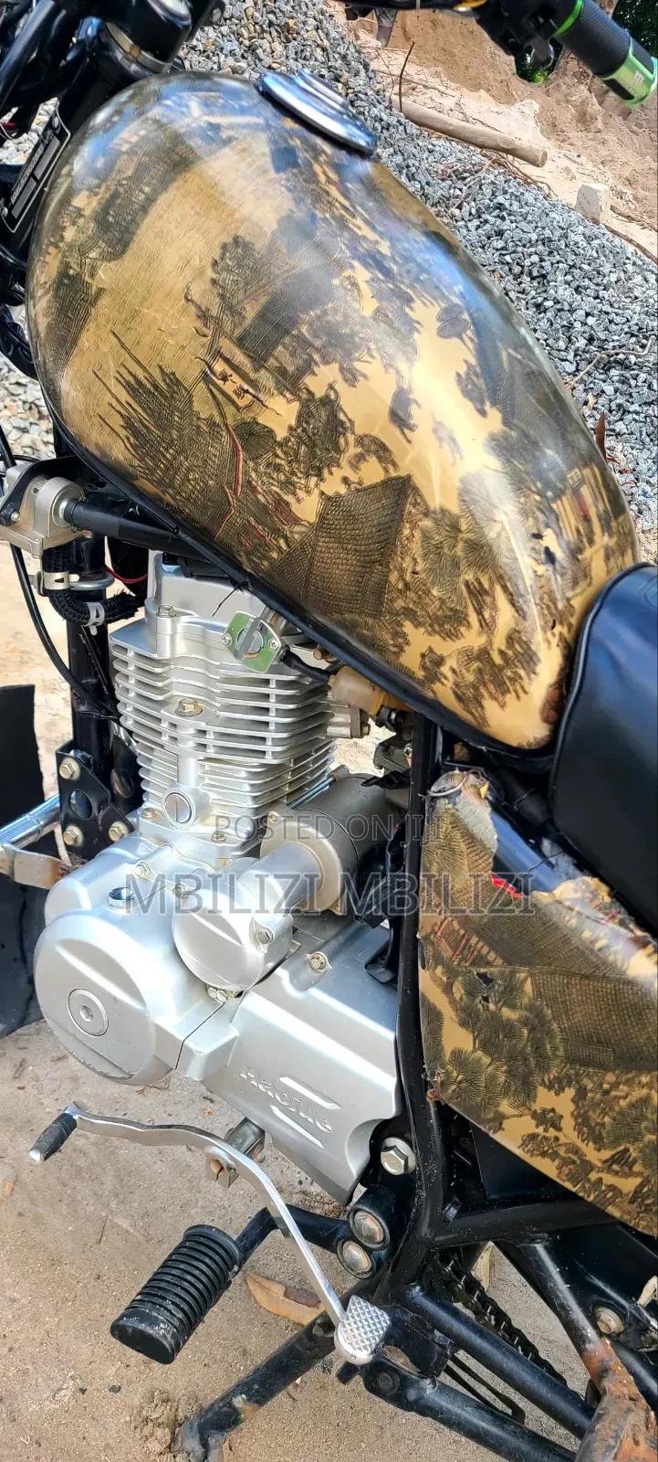 Haojue HJ125-8F 2025 Black