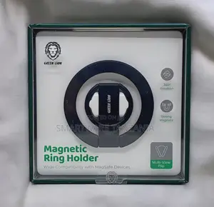 Green Lion Magsafe Magnetic Ring Holder Matte Black