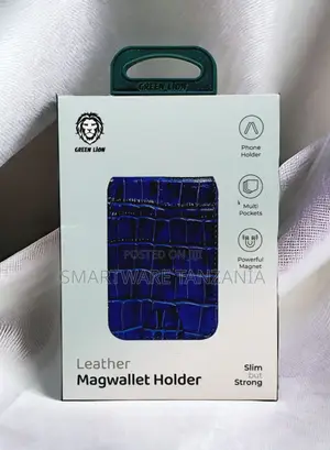 Green Lion Leather Magwallet Holder Blue Multi Pocket