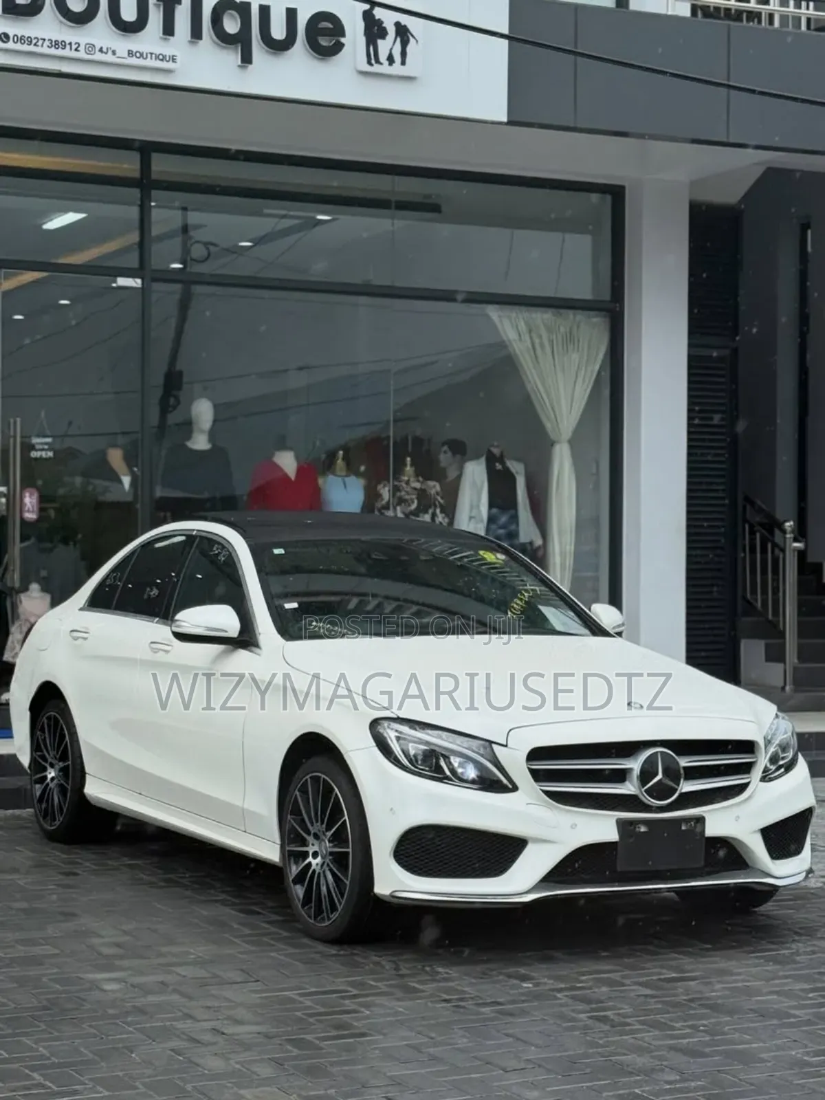 Mercedes-Benz C250 2015 Off white