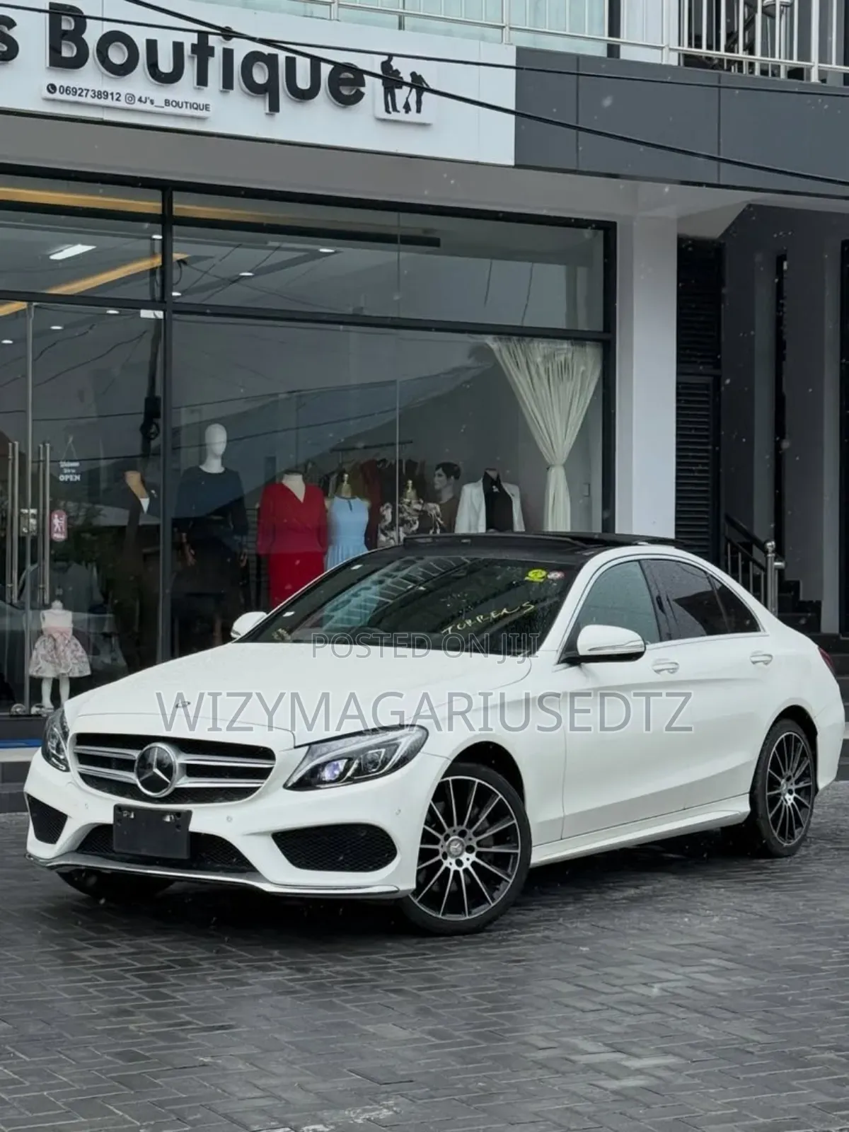 Mercedes-Benz C250 2015 Off white