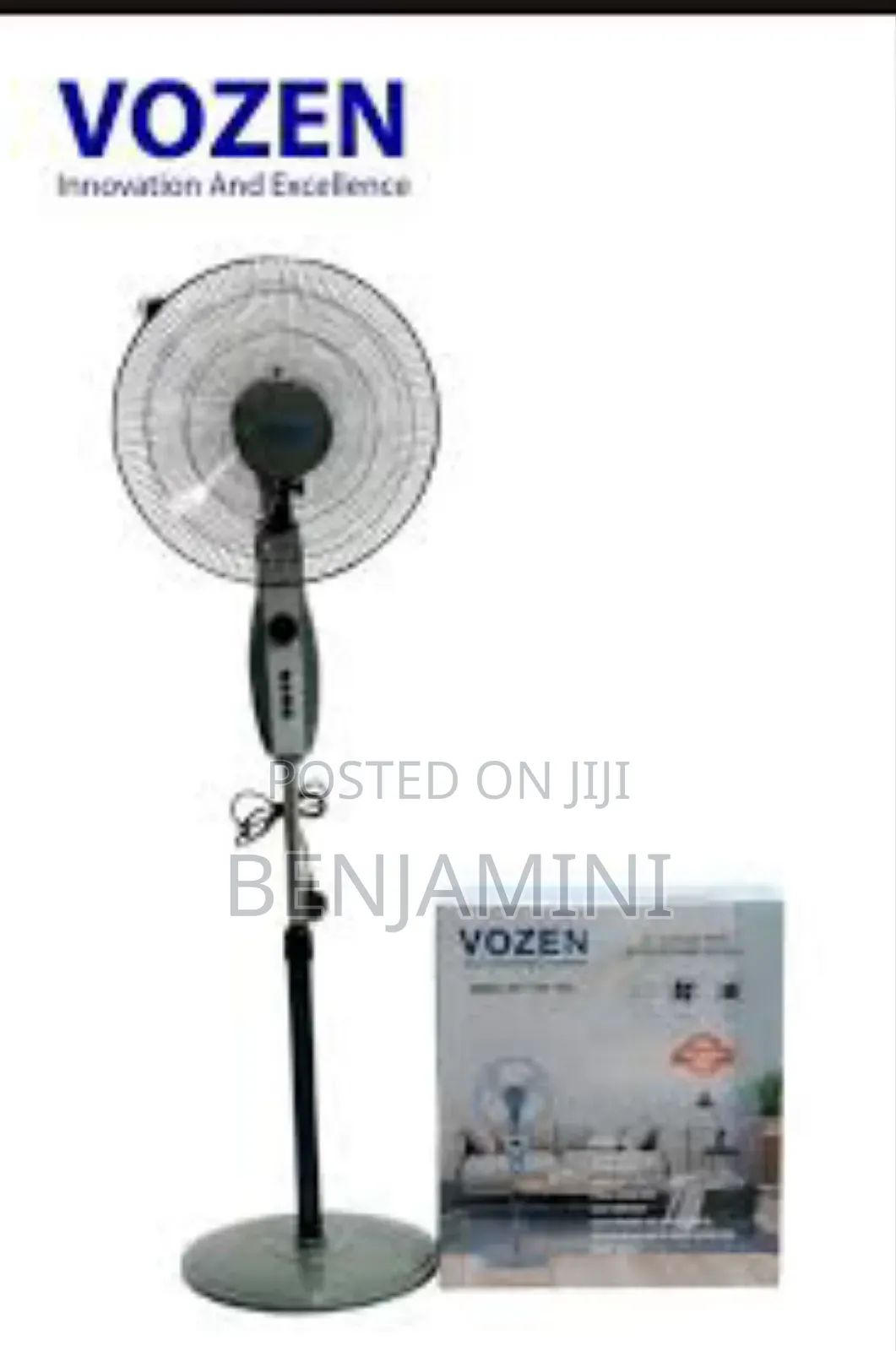  Vozen Stand Fan 16′′ – Chuma