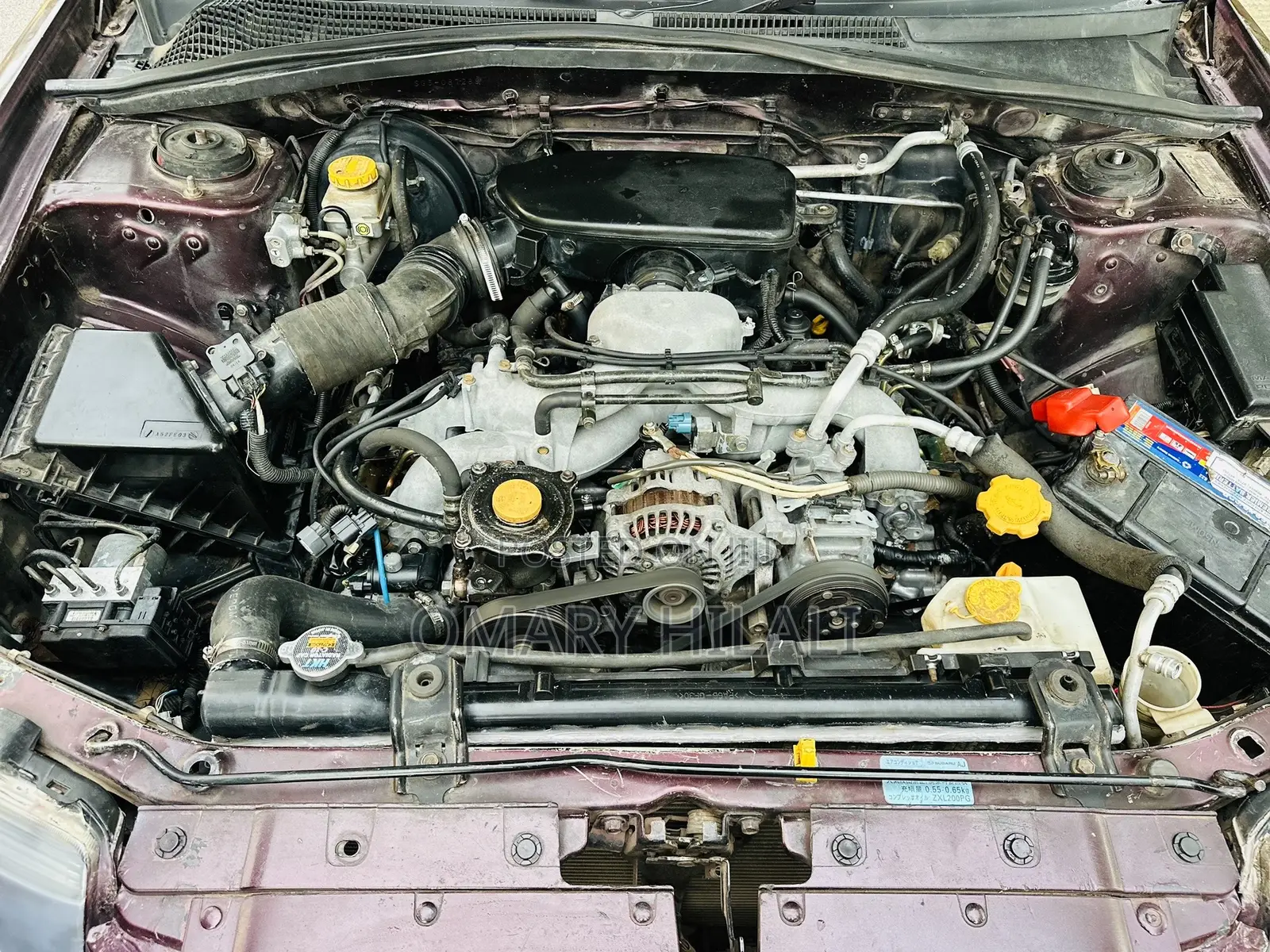 Subaru Forester 2004 Maroon