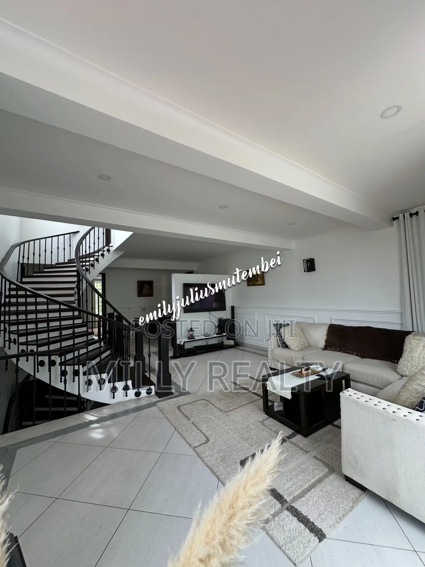 Furnished 5bdrm Villa in Mikocheni Premium for rent