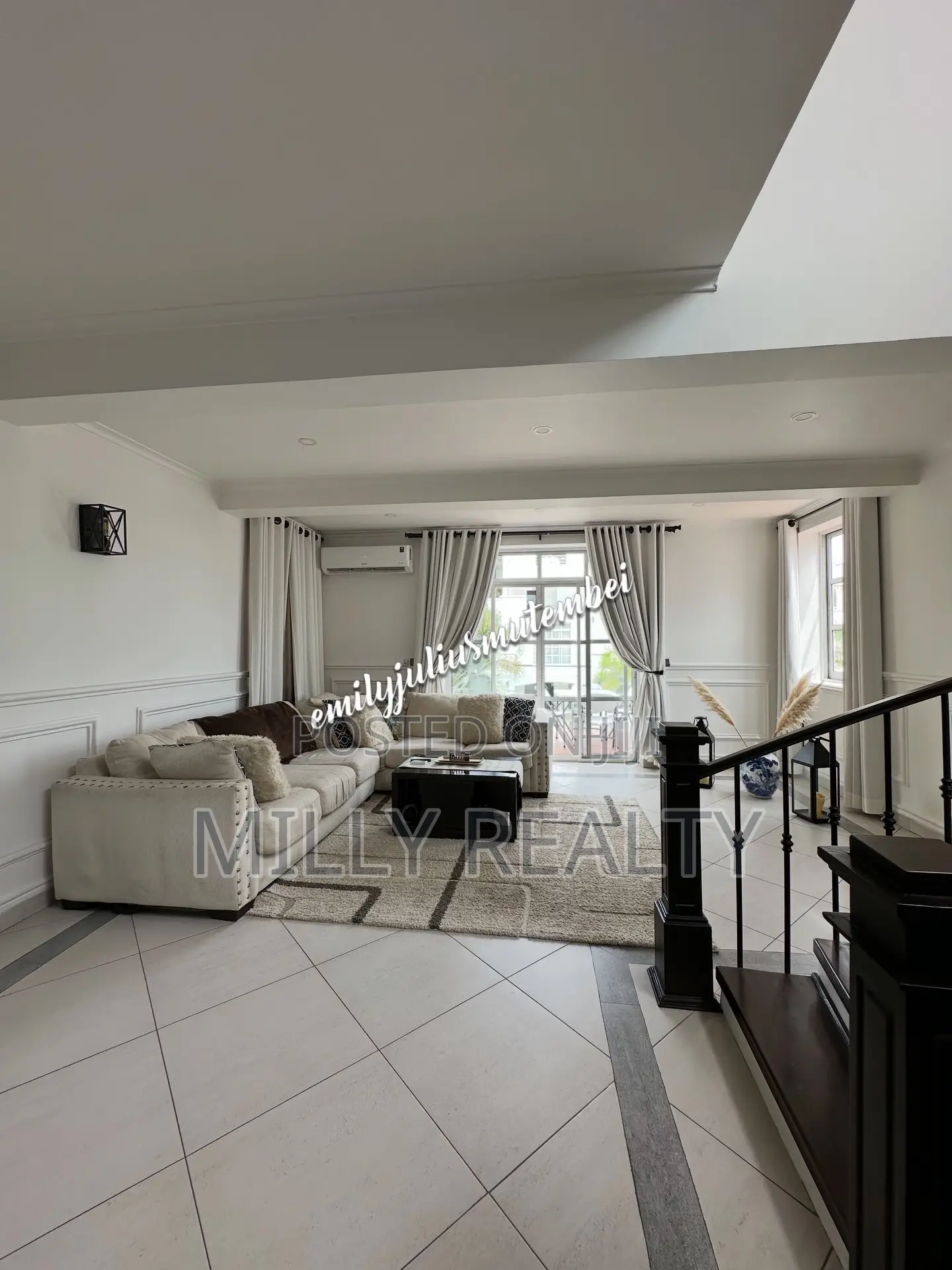 Furnished 5bdrm Villa in Mikocheni Premium for rent