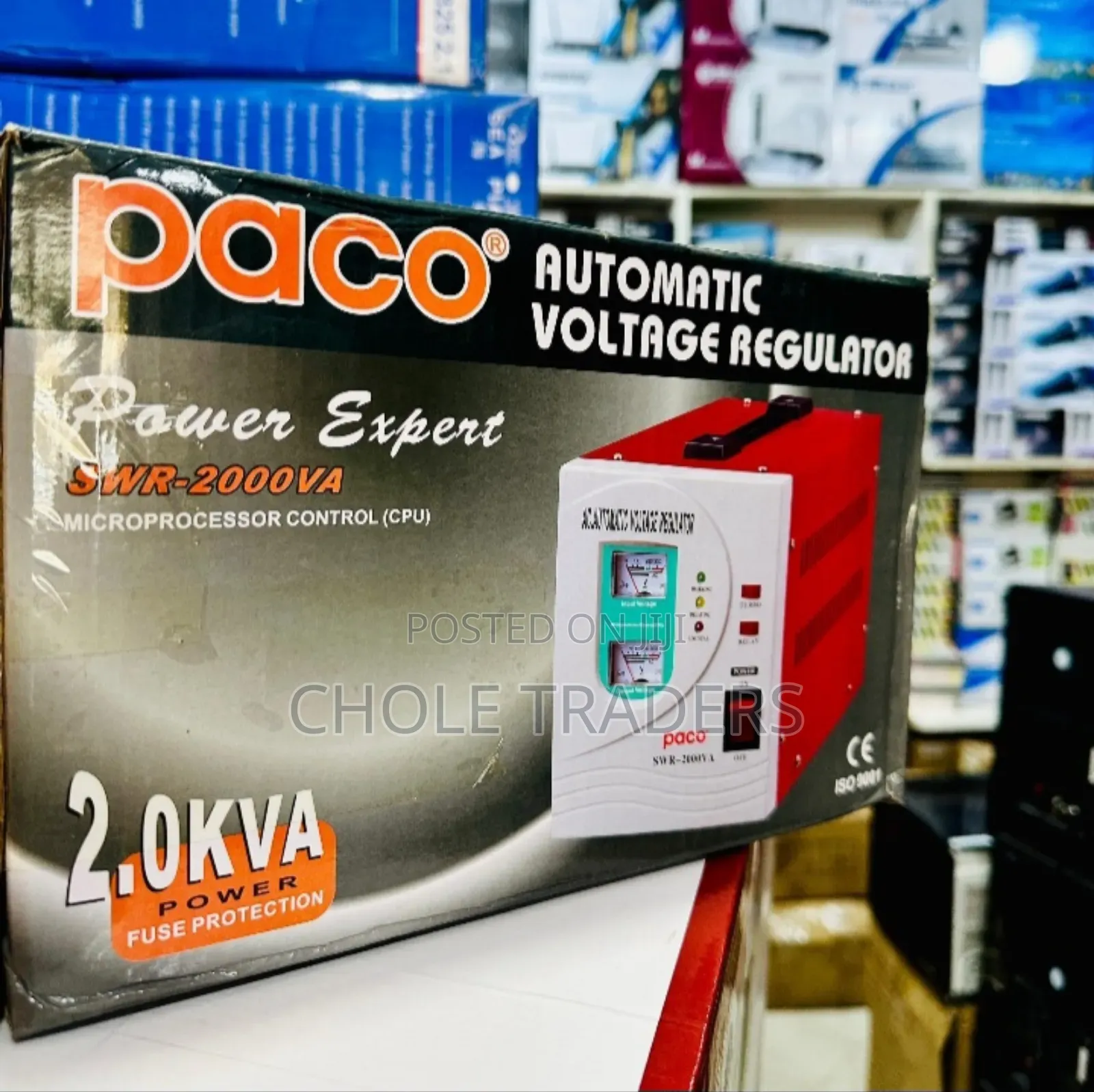 2kva Paco Automatic Voltage Regulator / Stabilizer (2000watts)