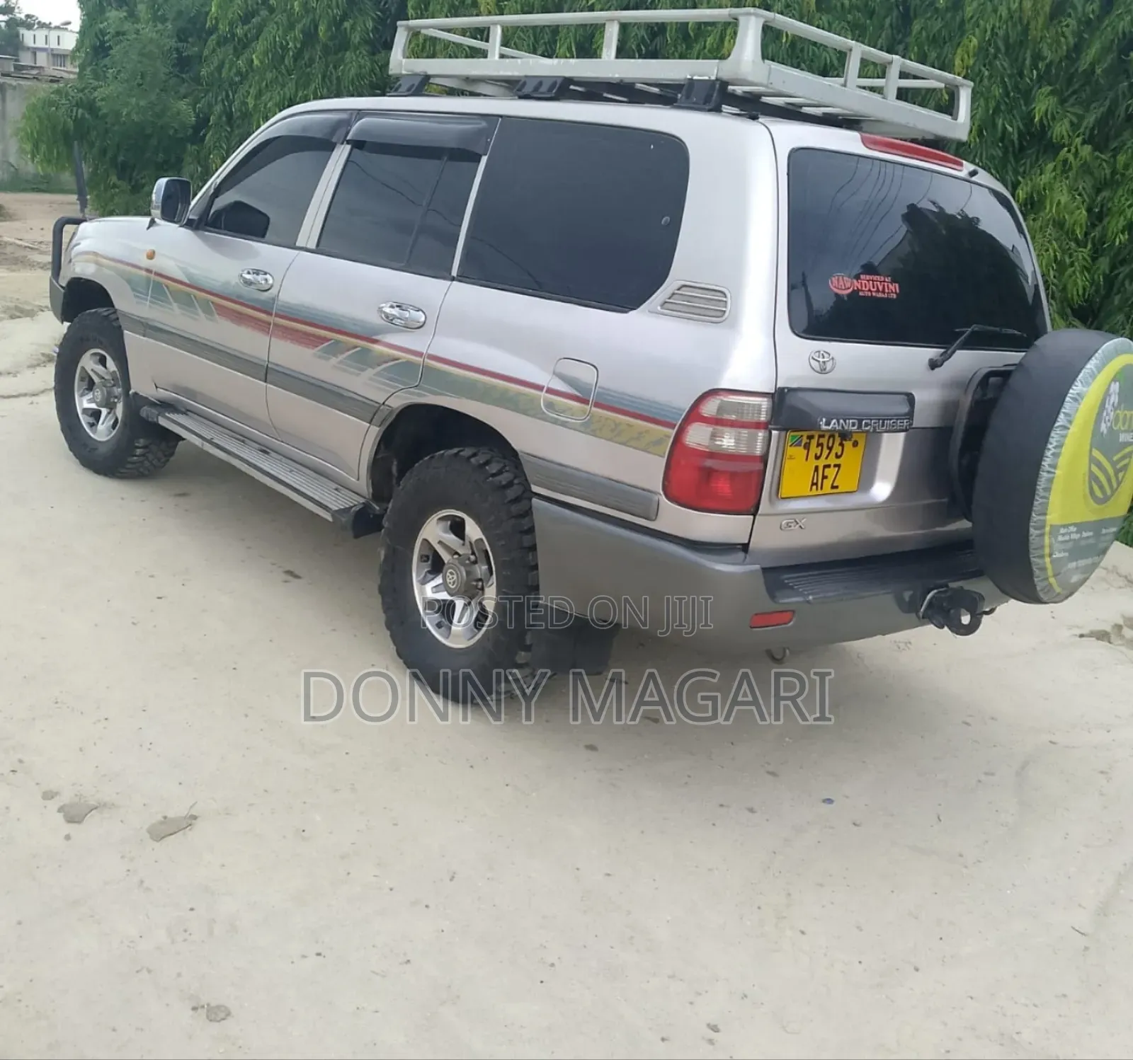Toyota Land Cruiser 2004 Silver