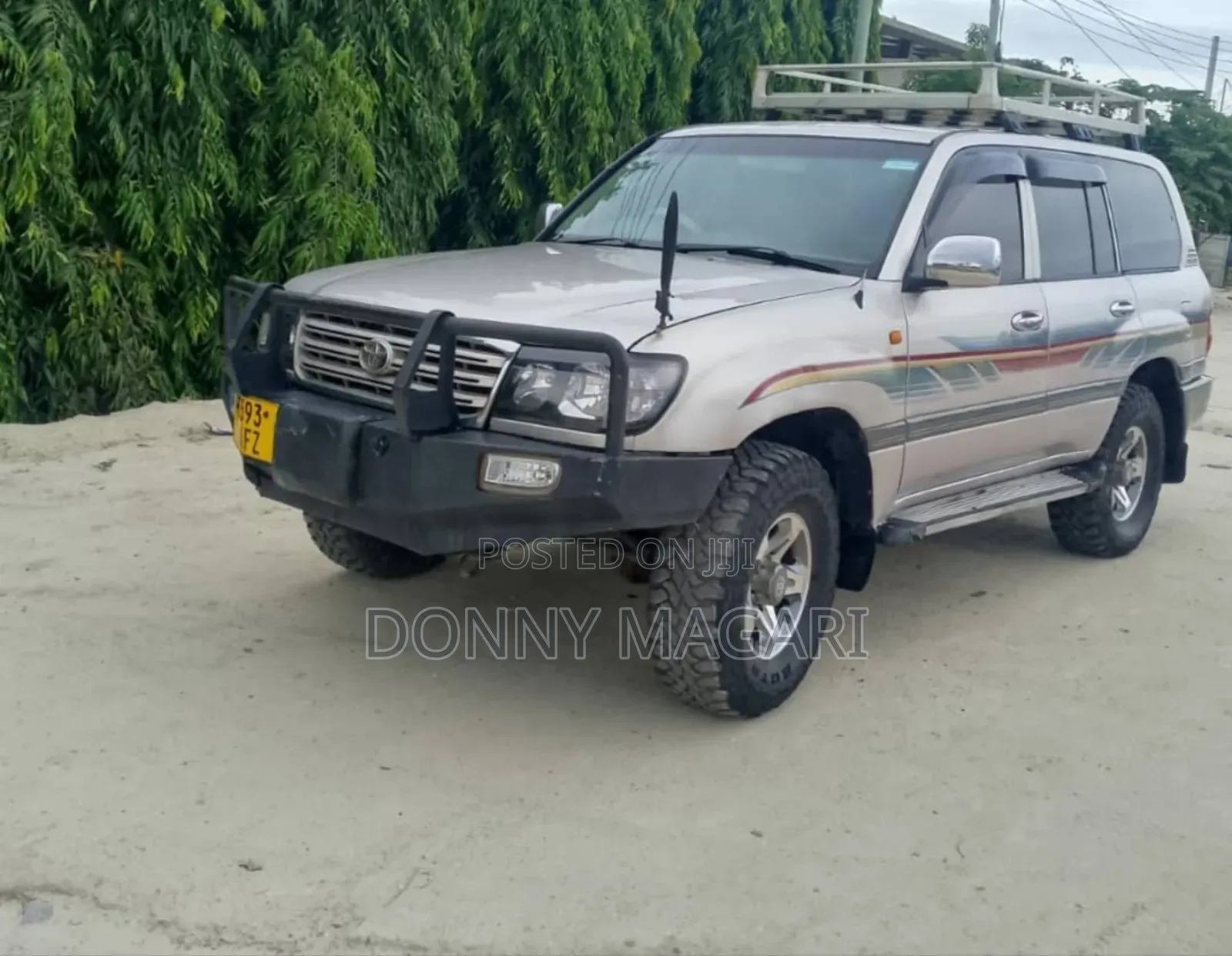 Toyota Land Cruiser 2004 Silver