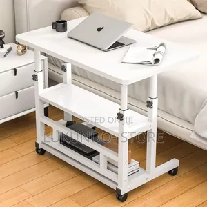 Adjustable Height Table With Wheeled 80*40cm