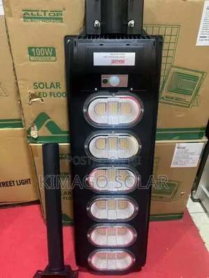 Original Solar Street Lamp 300w + Mkono Lifepo4 Battery Imara