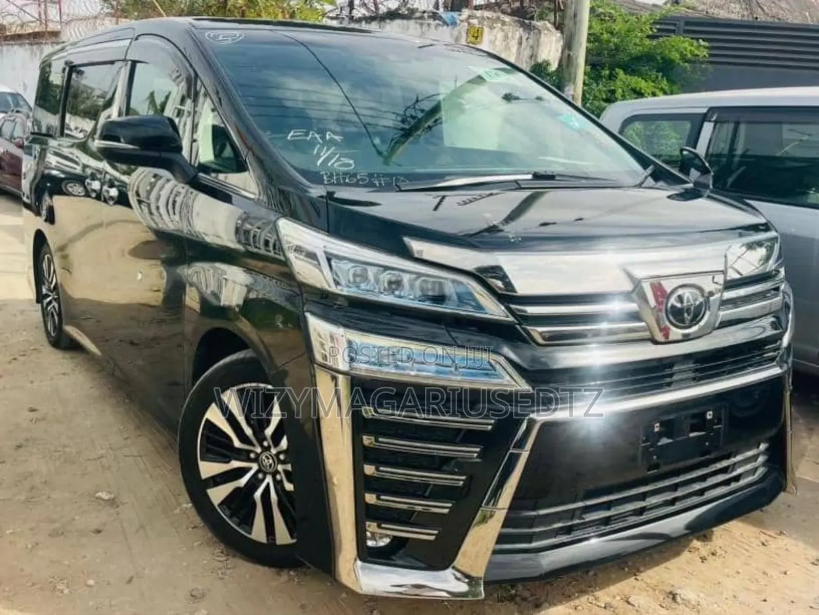 Toyota Vellfire 2020 Matt Black