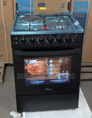 Midea Standing Cooker
(60*60 Black /Silver 3g+E+Oe)