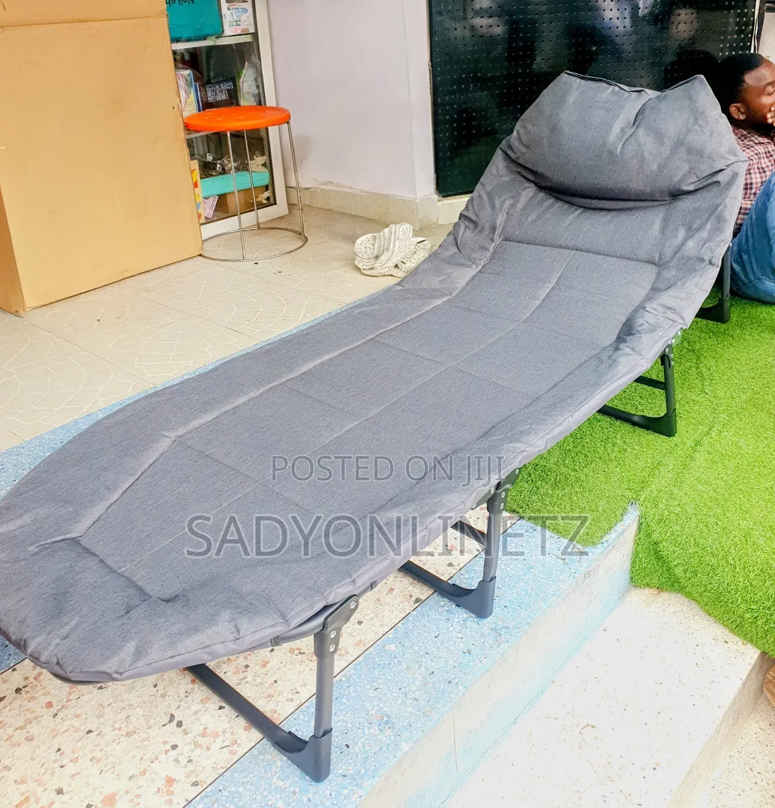 Outdoor/Indoor Foldable Bed 12inch for Camp,Home (6×2feet)