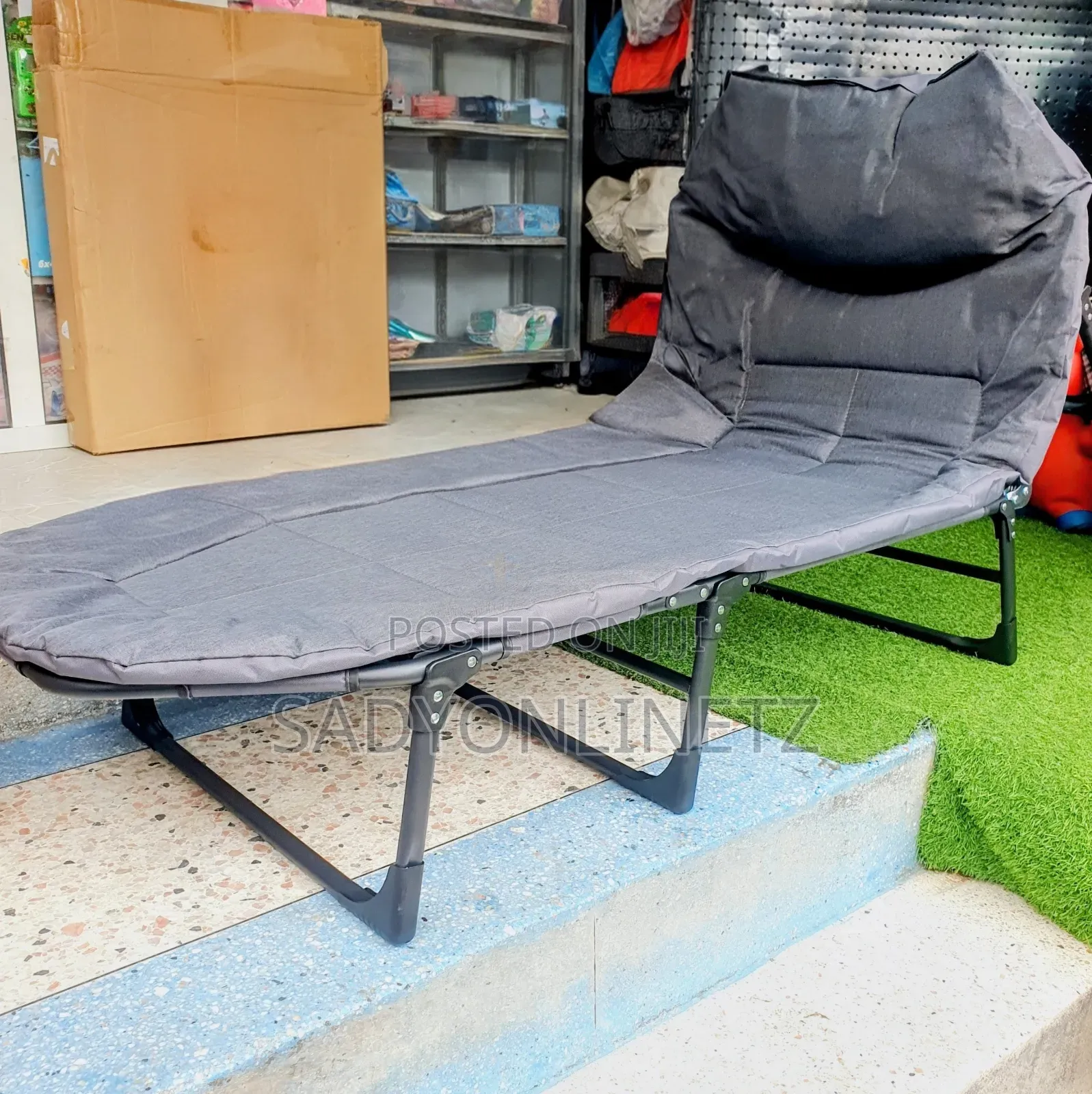 Outdoor/Indoor Foldable Bed 12inch for Camp,Home (6×2feet)