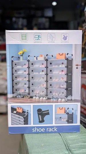 Multfunction Dust Proof Shoe Rack