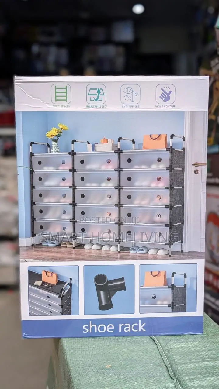 Multfunction Dust Proof Shoe Rack