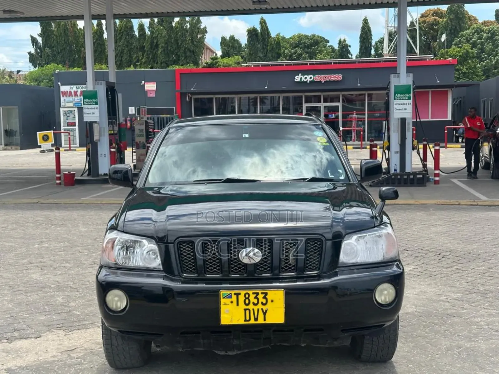 Toyota Kluger 2003 Black