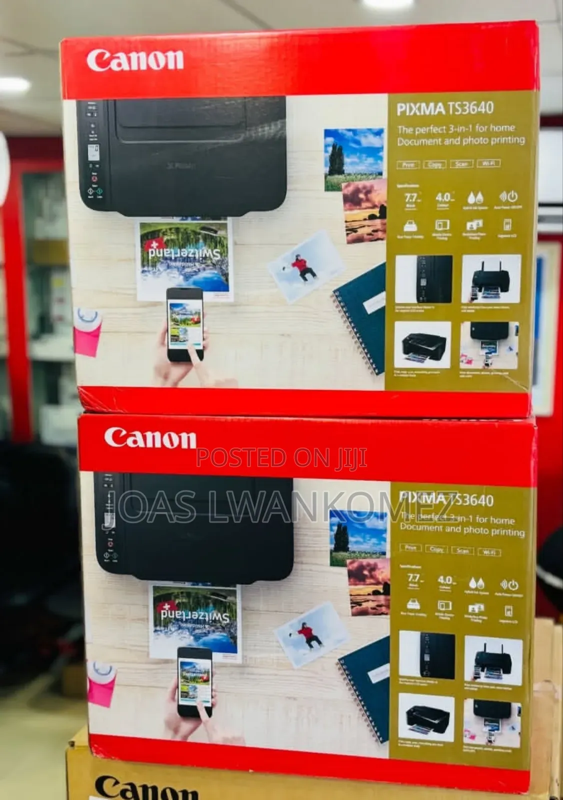 Canon 3640(Print,Copy,Scan,Wifi)