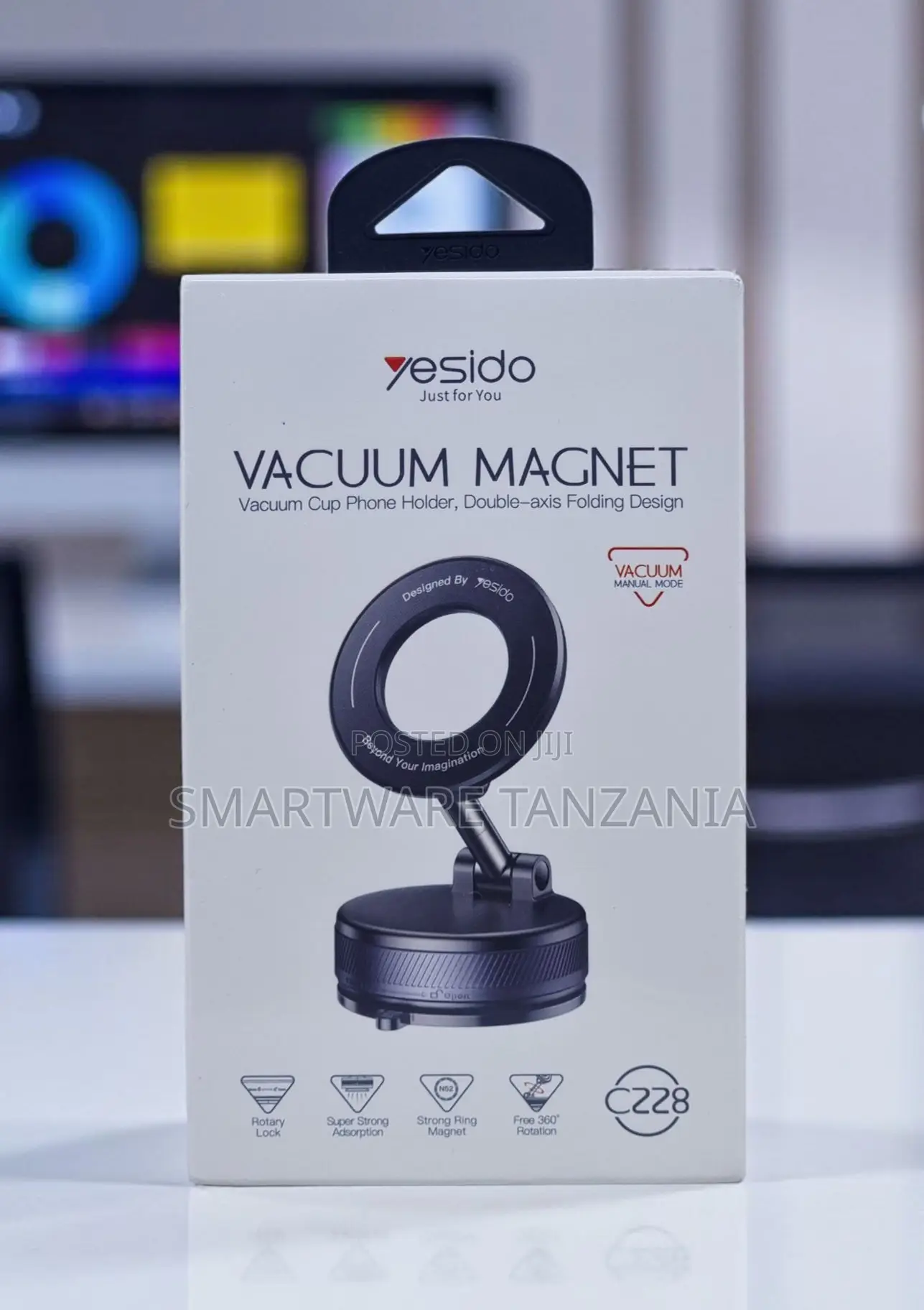 Yesido C228 Vacuum Magnet Holder Double-Axis Folding Design