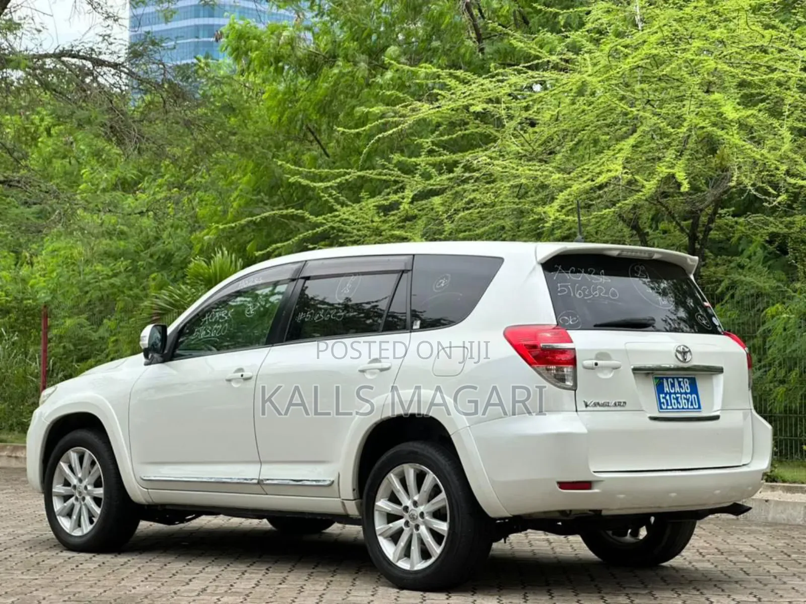 Toyota Vanguard 2010 White
