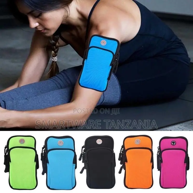 Sports Armband, Running Gym Smartphone Arm Bag With Earphone Hole