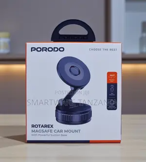 Porodo Rotarex Magsafe Car Mount Ns2 Magnets Suction Base