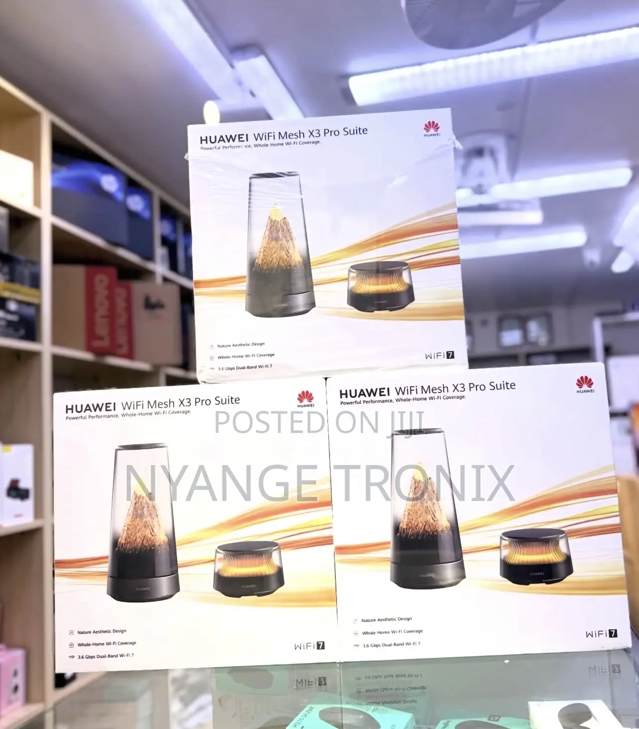 Huawei Wi-Fi Mesh X3 Pro Suite.