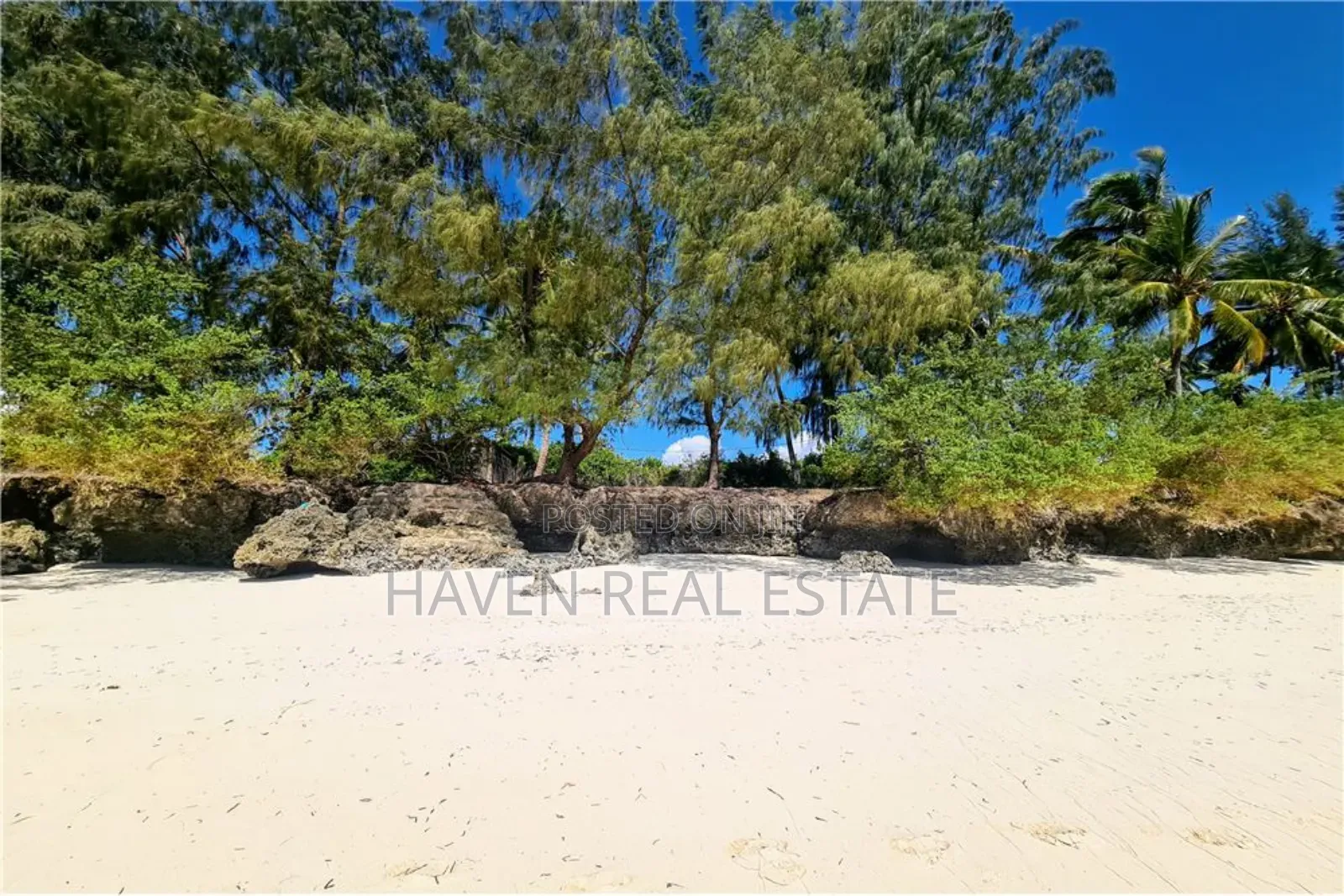 Beach Plot for Sale at Zanzibar