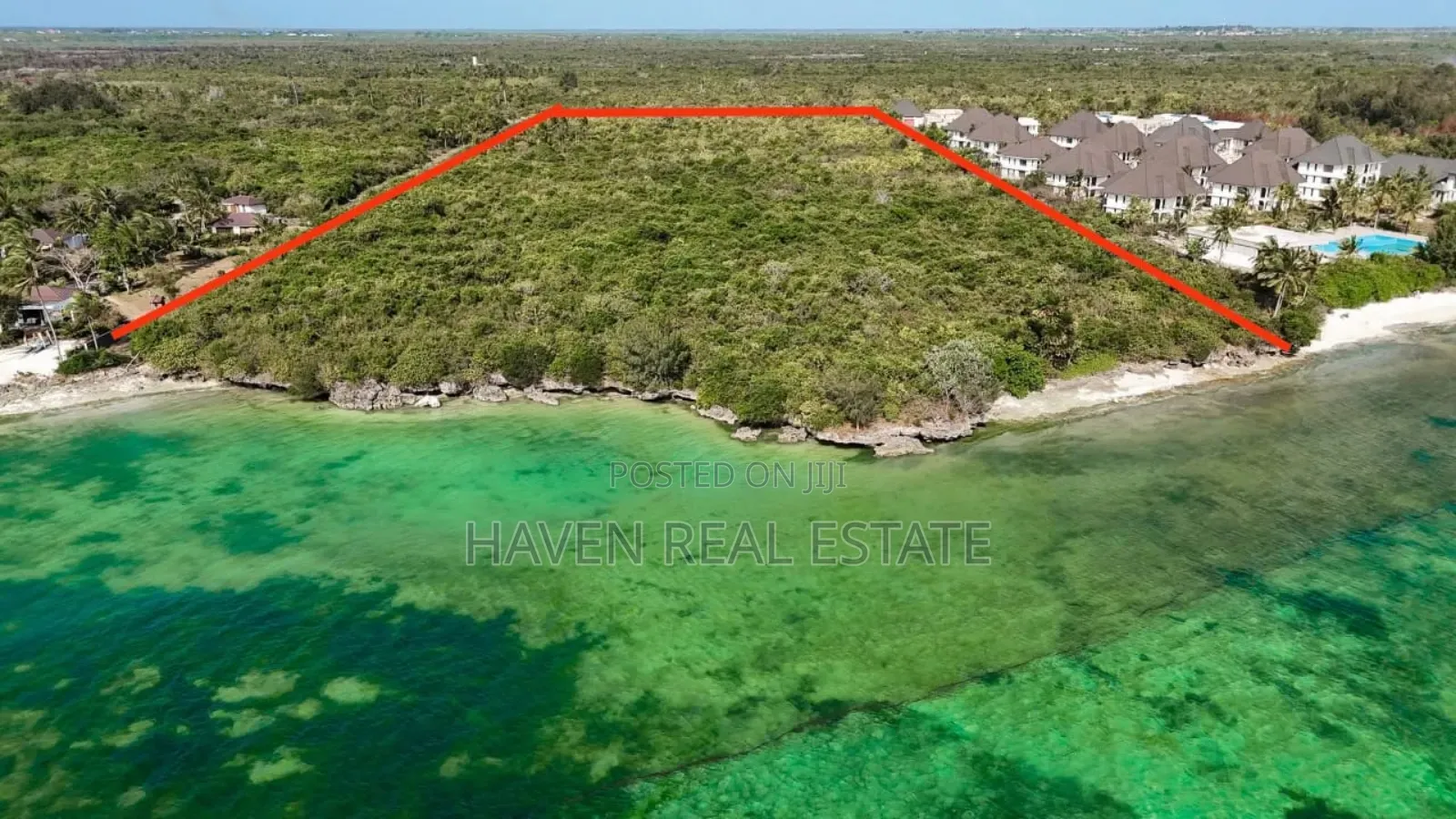 Beach Plot for Sale at Zanzibar