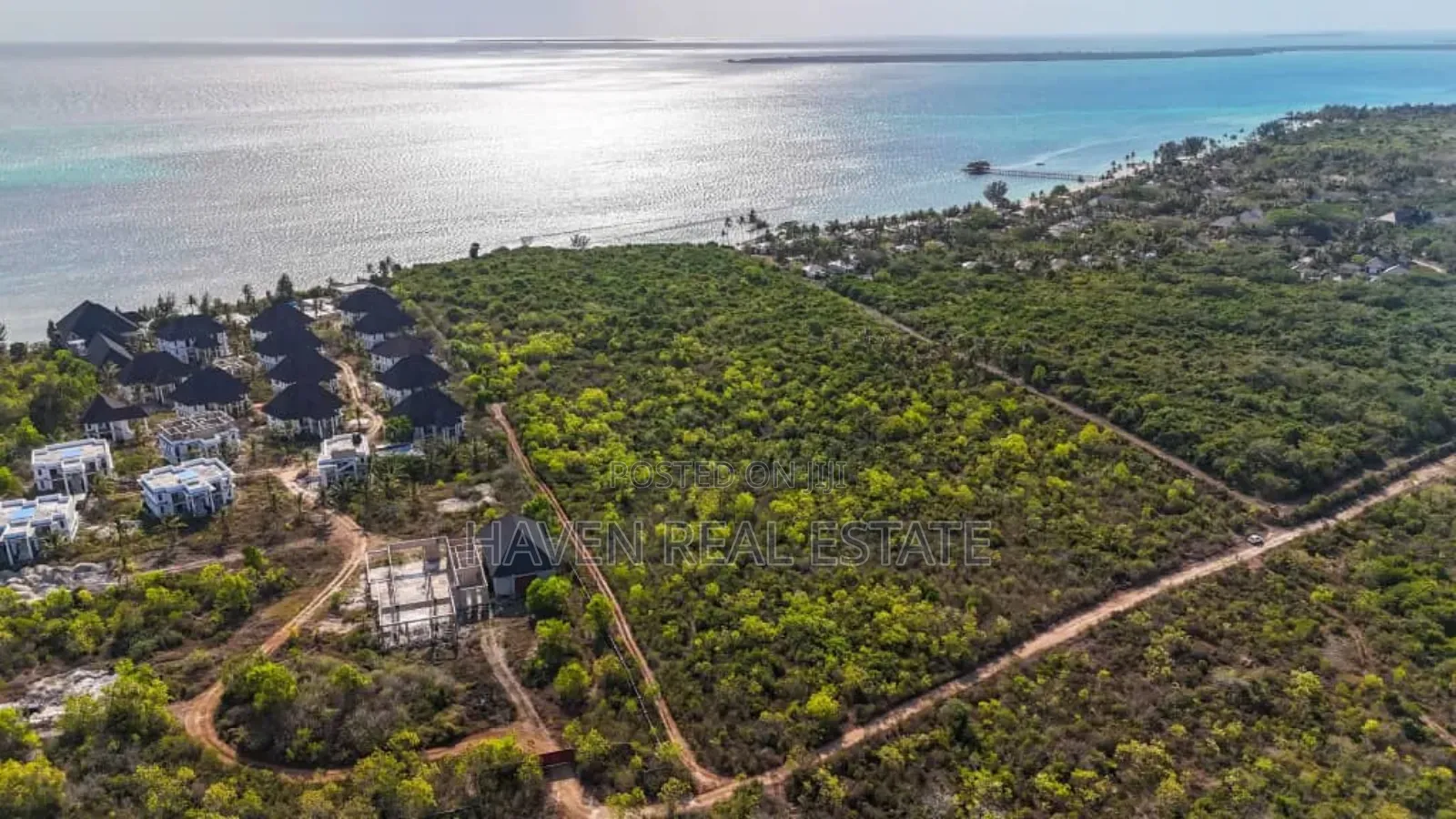 Beach Plot for Sale at Zanzibar