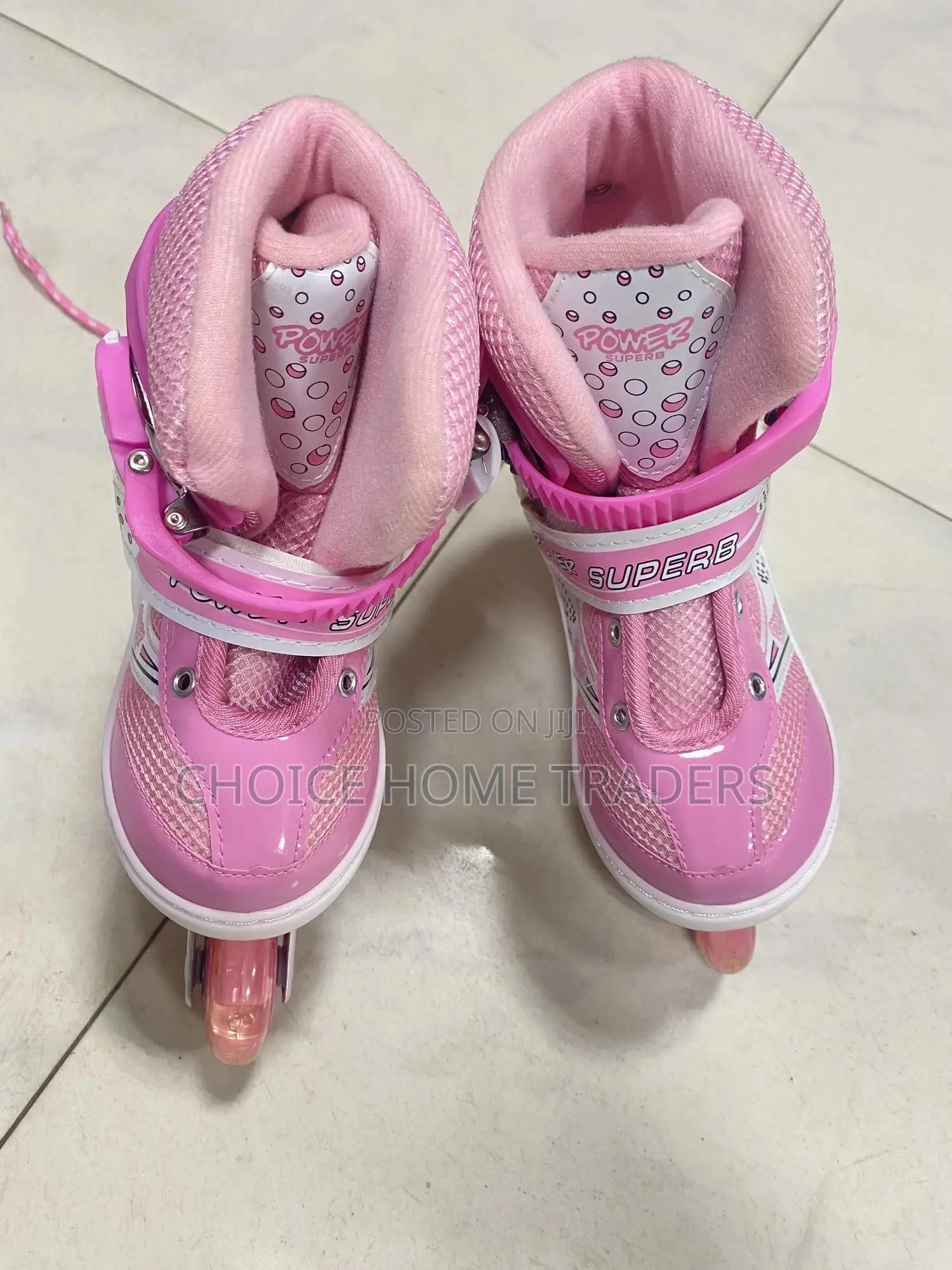 Pink Kid Skates