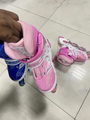 Pink Kid Skates