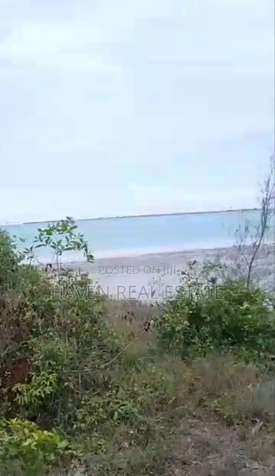 Beach Plot for Sale at Zanzibar