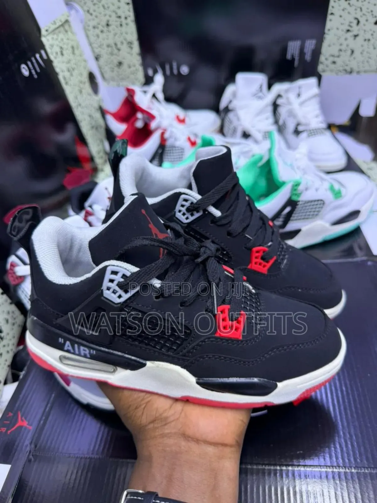 Kids Leather Shoes or Sneakers Jordan 4 Brand New Totally Original