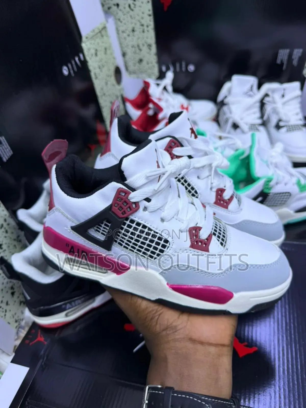 Kids Leather Shoes or Sneakers Jordan 4 Brand New Totally Original