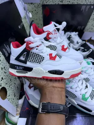 Kids Leather Shoes or Sneakers Jordan 4 Brand New Totally Original