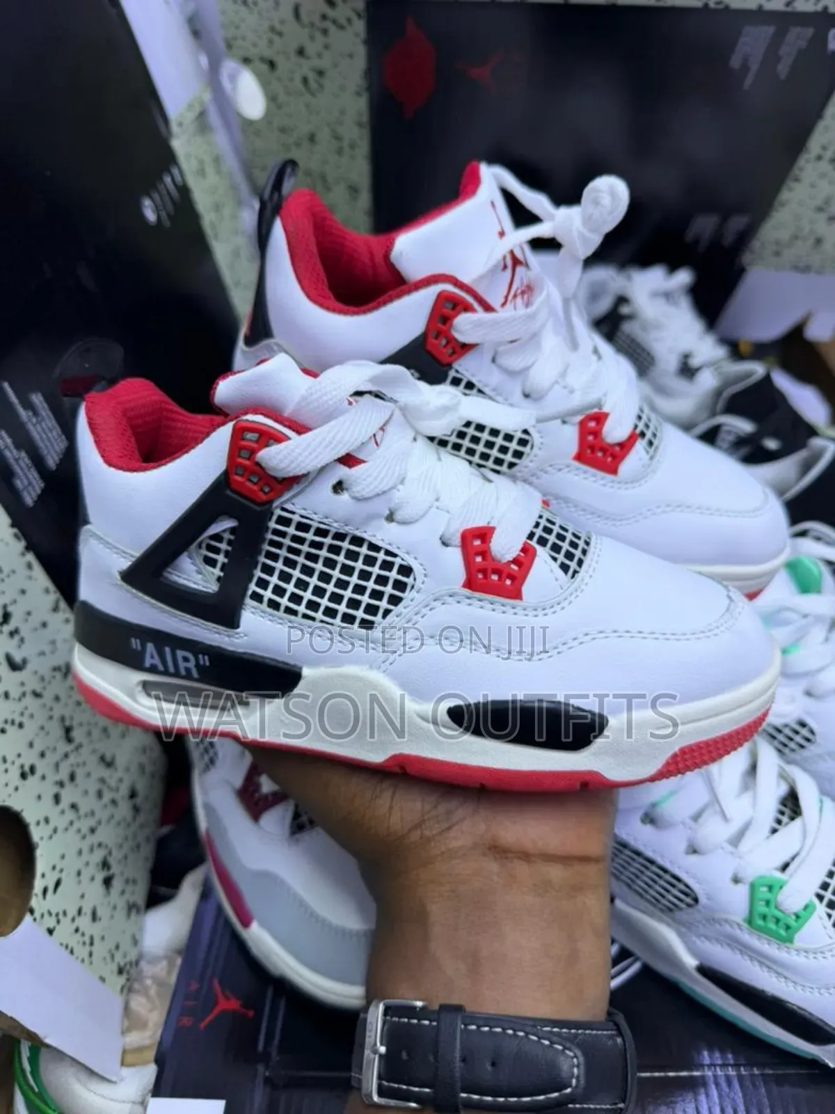 Kids Leather Shoes or Sneakers Jordan 4 Brand New Totally Original