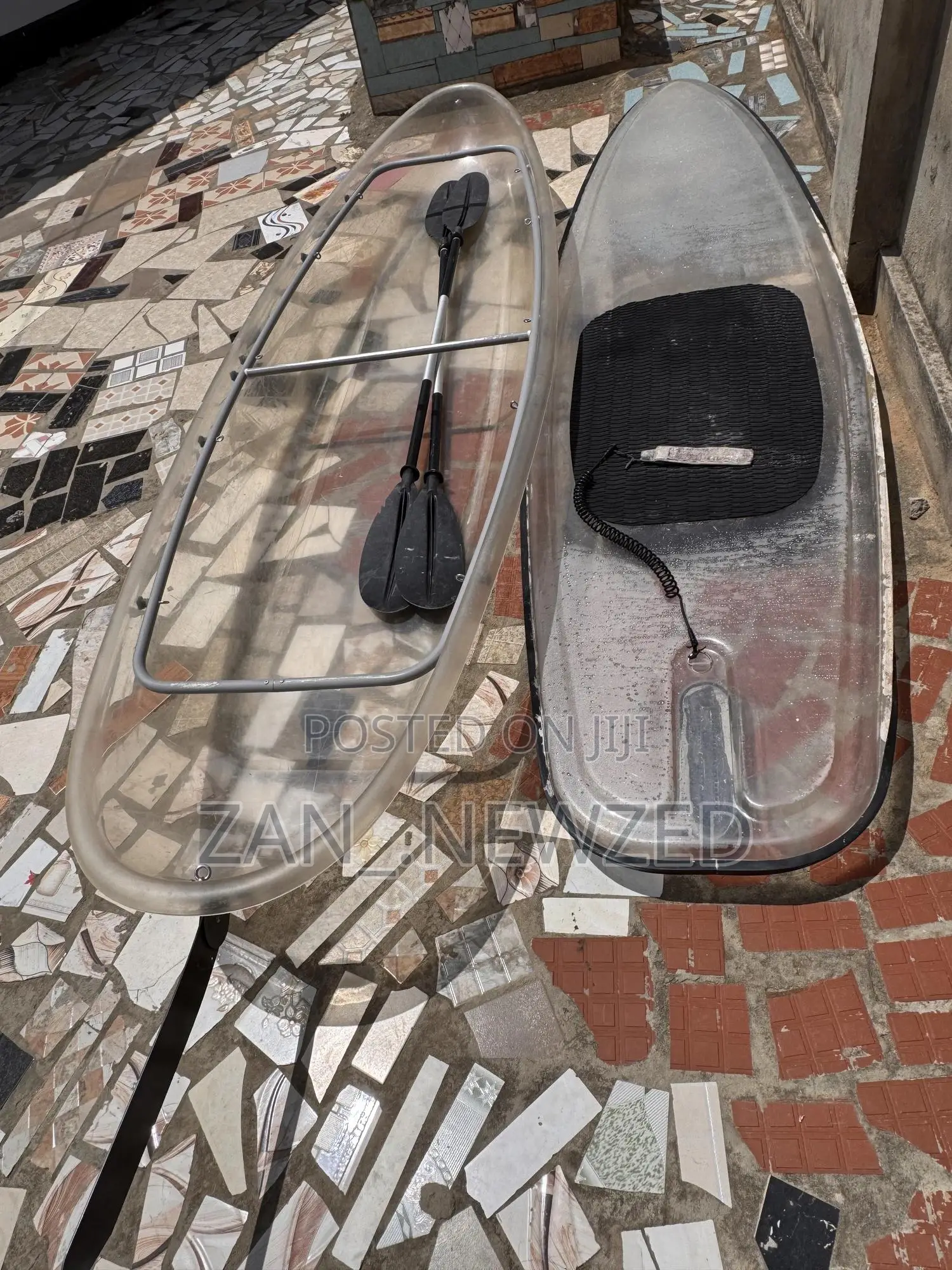 Transparent Kayak