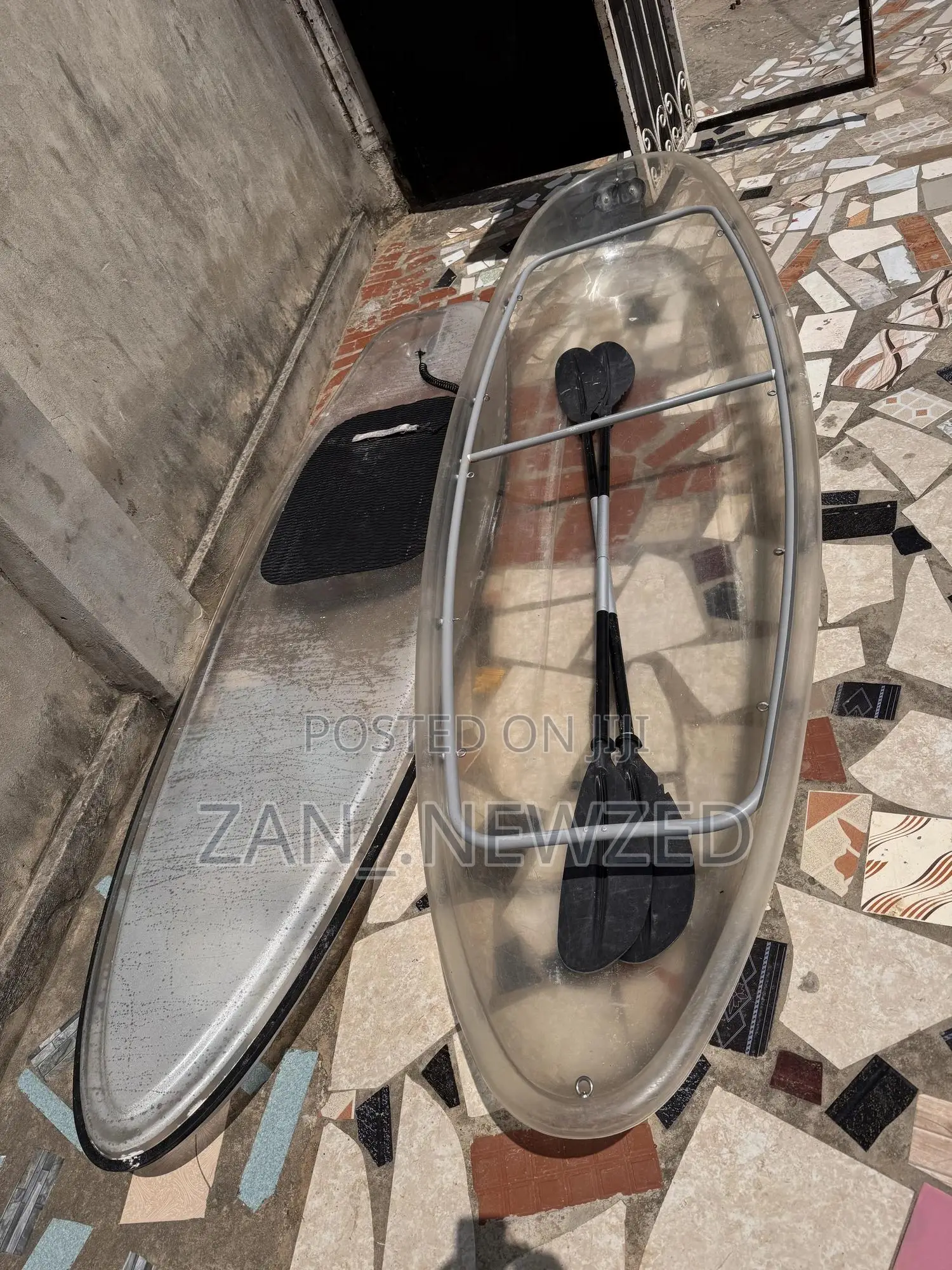 Transparent Kayak