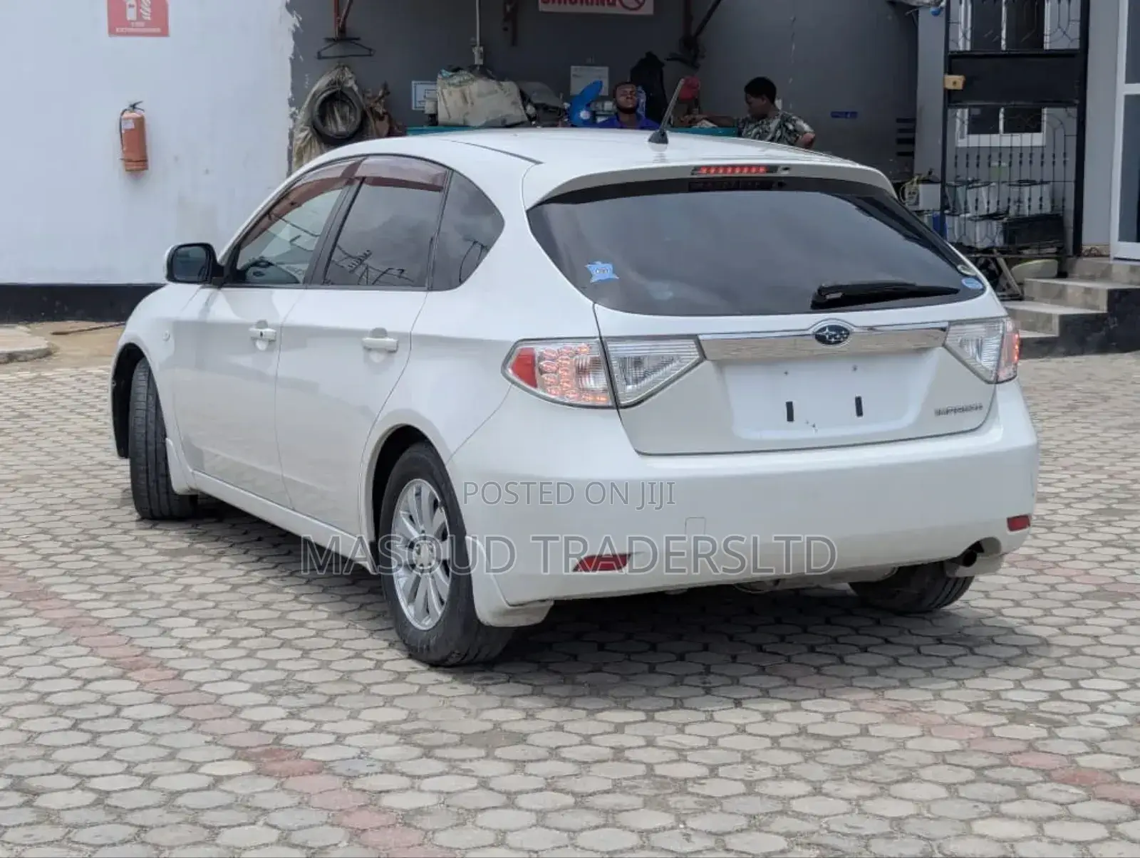 Subaru Impreza WRX STI 2010 White