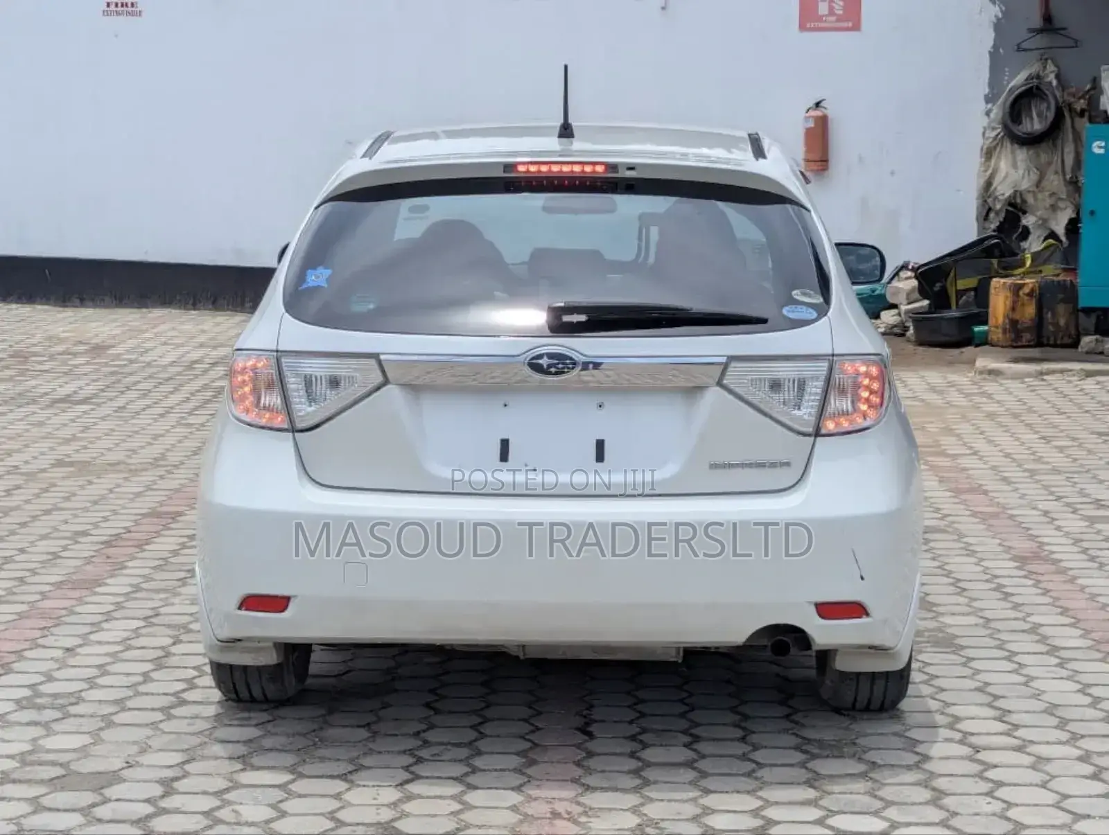 Subaru Impreza WRX STI 2010 White