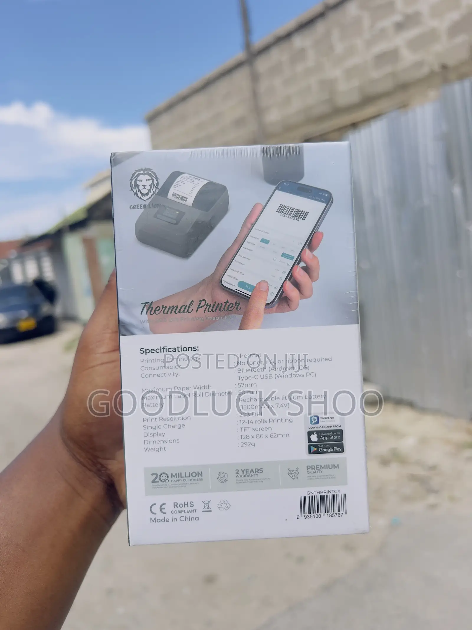 Green Lion Thermal Printer