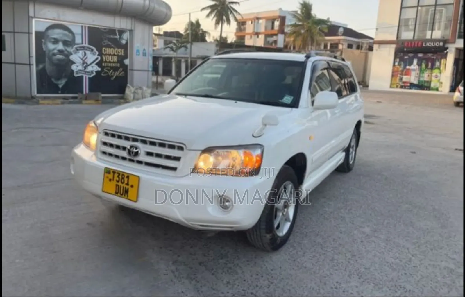 Toyota Kluger 2004 White